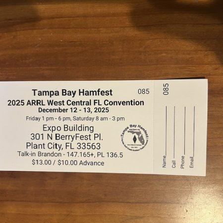 Hamfest Ticket